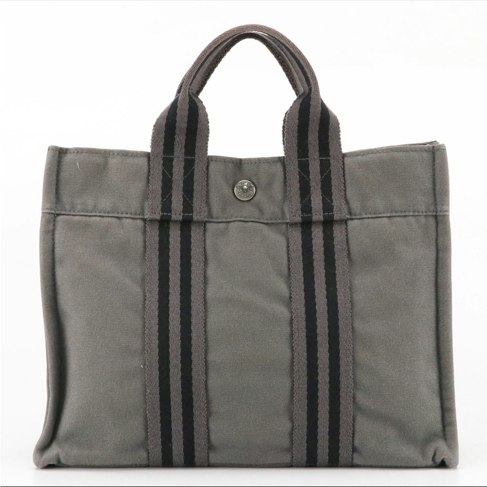 Hermes Canvas Fourre-Tout PM